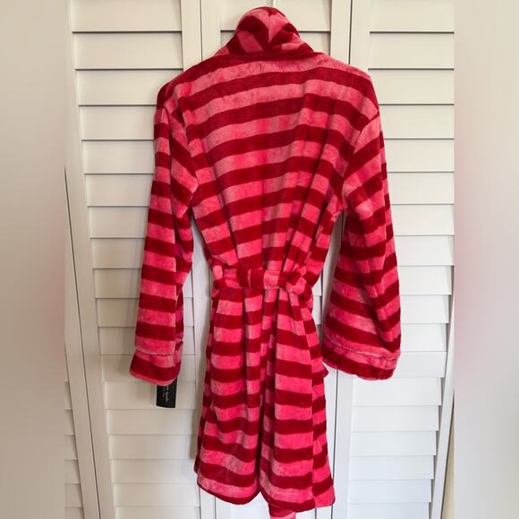 NWT - Kate Spade - Red Striped Women's Robe - Picture 6 of 6